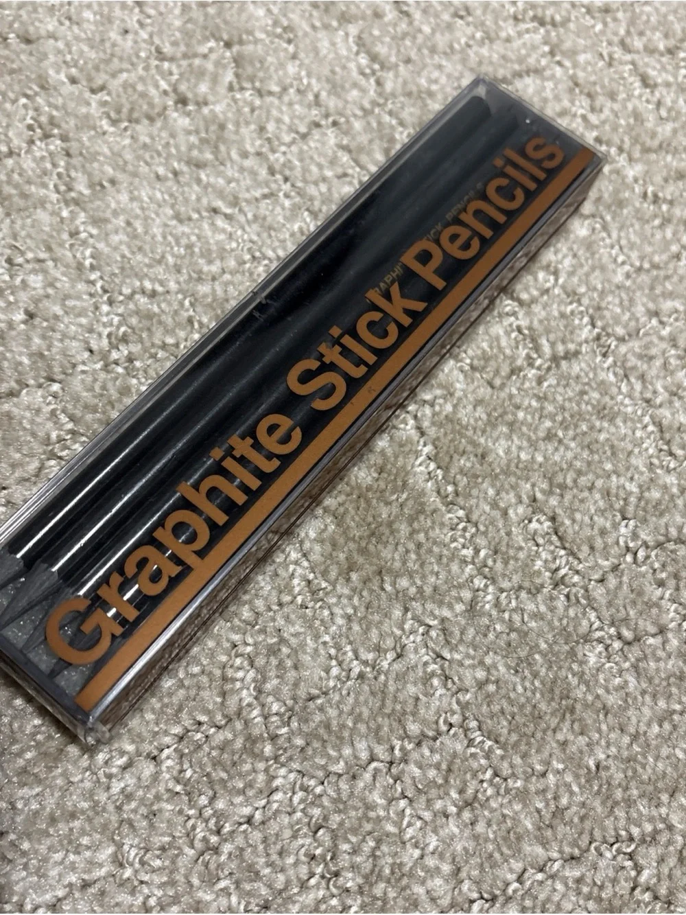 10 High Quality Graphite Stick Drawing Pencils (2 each: HB, 2B, 4B, 6B, 8B) NEW